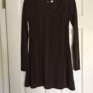 BDG super cute chocolate brown long sleep dress